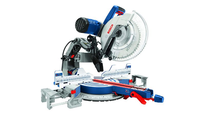 PROFESSIONAL SILVERLINE 600mm LARGE COMPOUND MITRE SAW Angle Cutting Frame Wood 