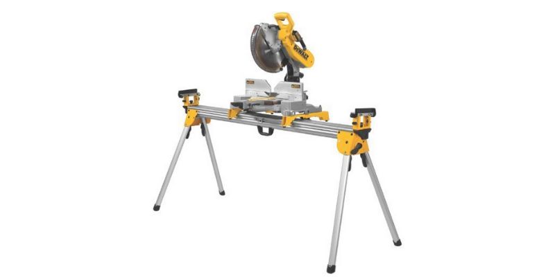 Details about   Folding Miter Saw Stand with Heavy Duty Saw Frame 