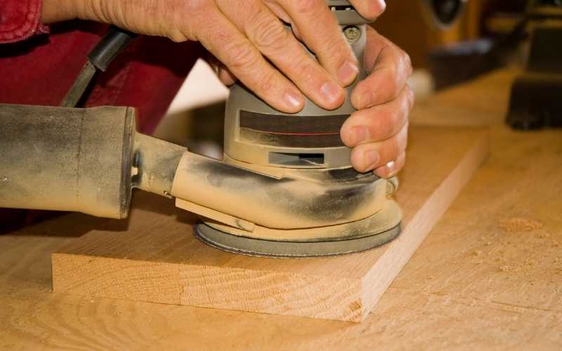 types of wood sander and their applications