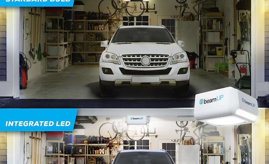 Beamup garage door opener LED