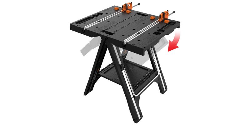 portable workbench for woodworking