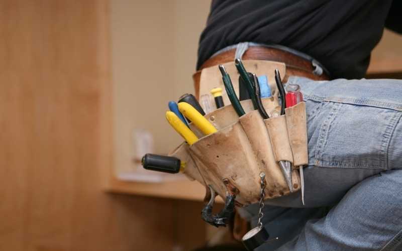 electricians tool belt