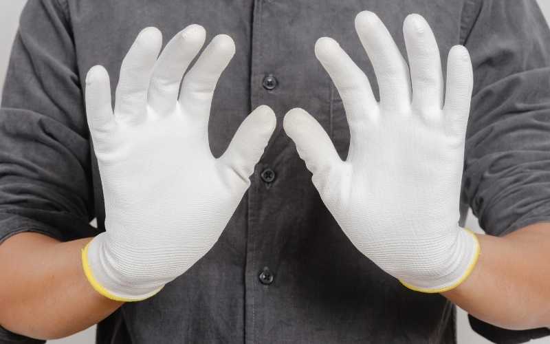 nitrile anti-static gloves