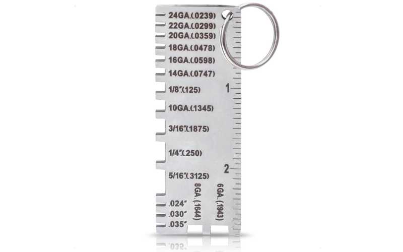 sheet metal thickness gauge