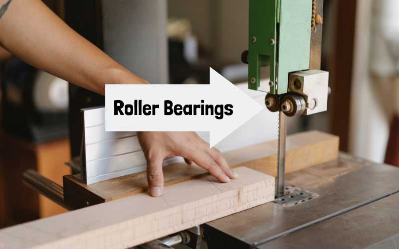 bandsaw roller bearings