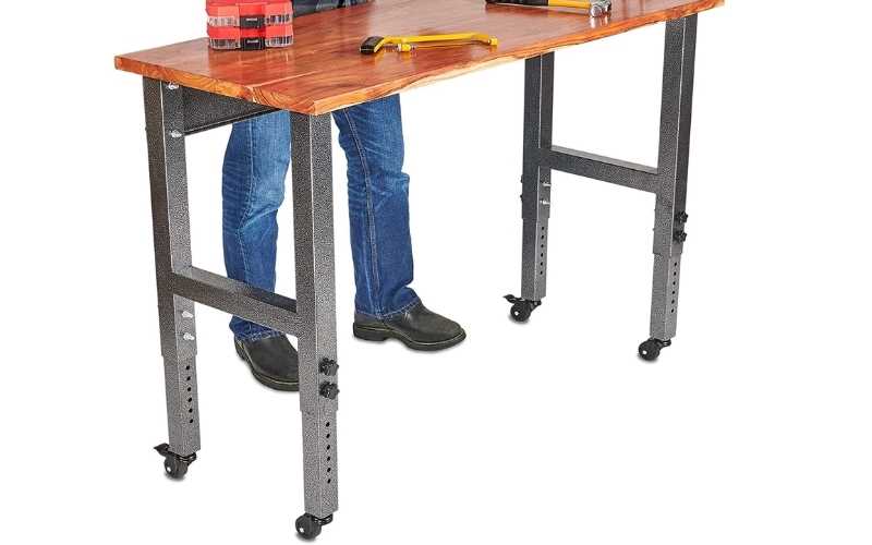 work table height adjustment