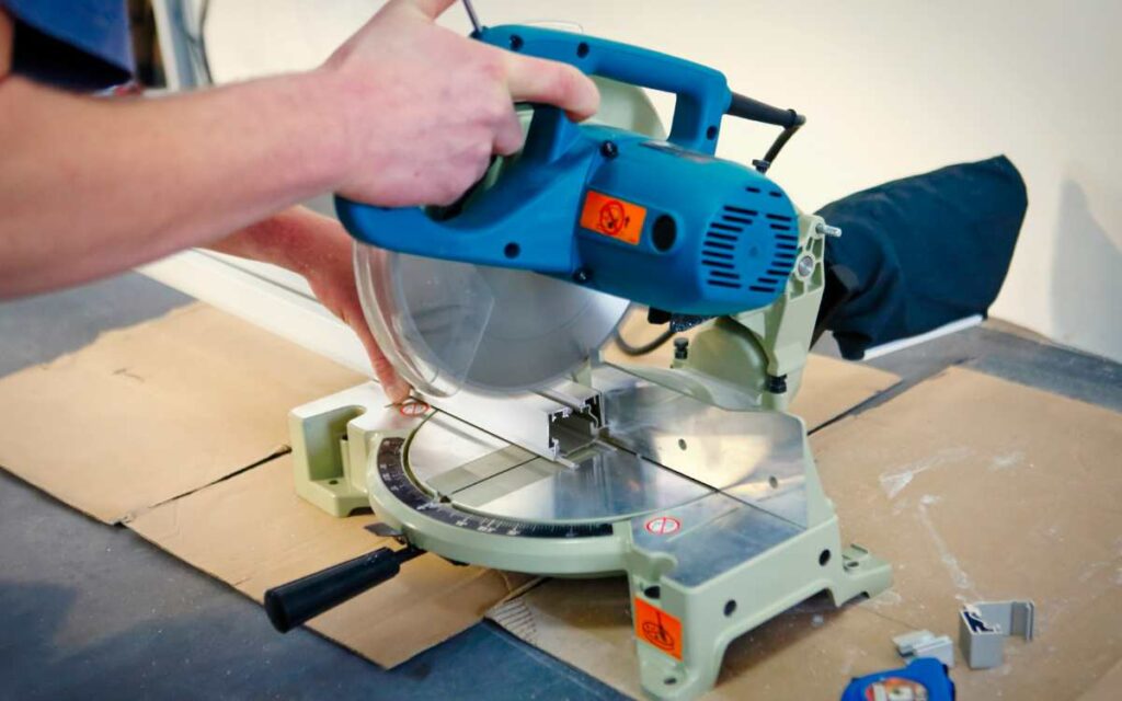 miter saws can cut non-ferrous metals